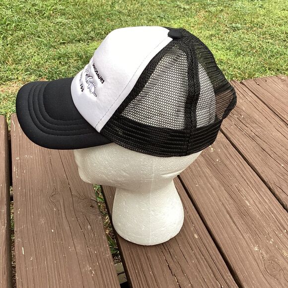 Philadelphia Zoo Hat Cap Black White Age‎ of Dinosaurs Trucker Snapback - Picture 3 of 4